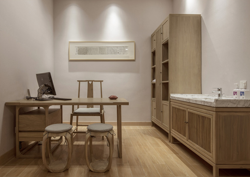 中醫(yī)桌、中醫(yī)椅、鼓凳